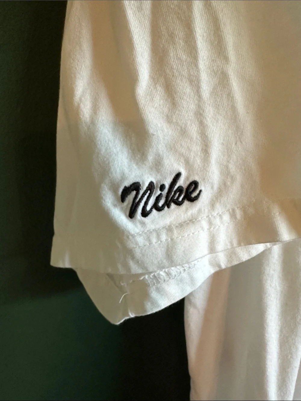 Nike White 'Force' Graphic Short Sleeve Tee - Picture 6 of 11